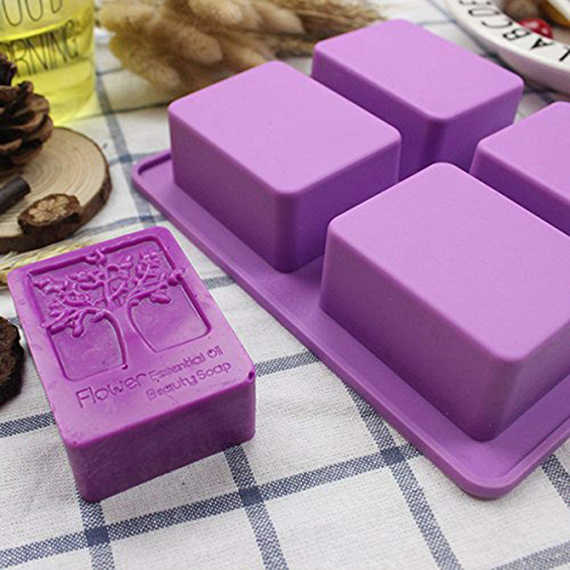 Soap Making Books - Rettangolo albero della vita stampo per