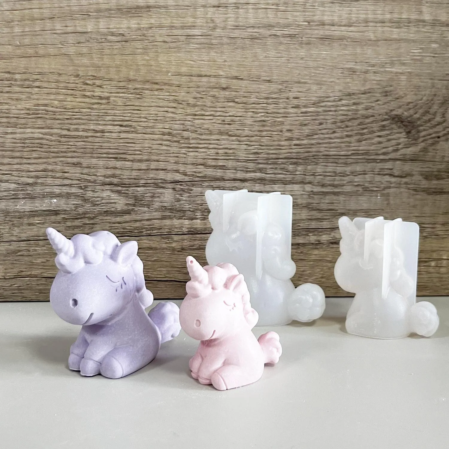 Soap Making Instructions - 3D geometrica in silicone unicorno gatto