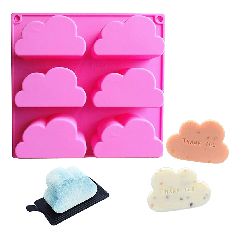 Soap Making Books - Nuovo stampo in silicone nuvola per