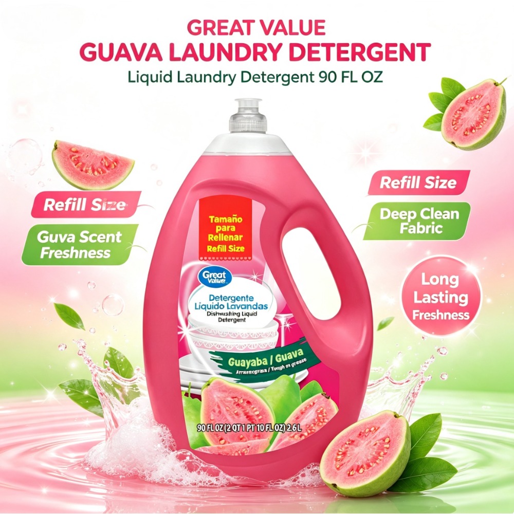 Soap Making Base - Detersivo Liquido per Piatti Guava 90