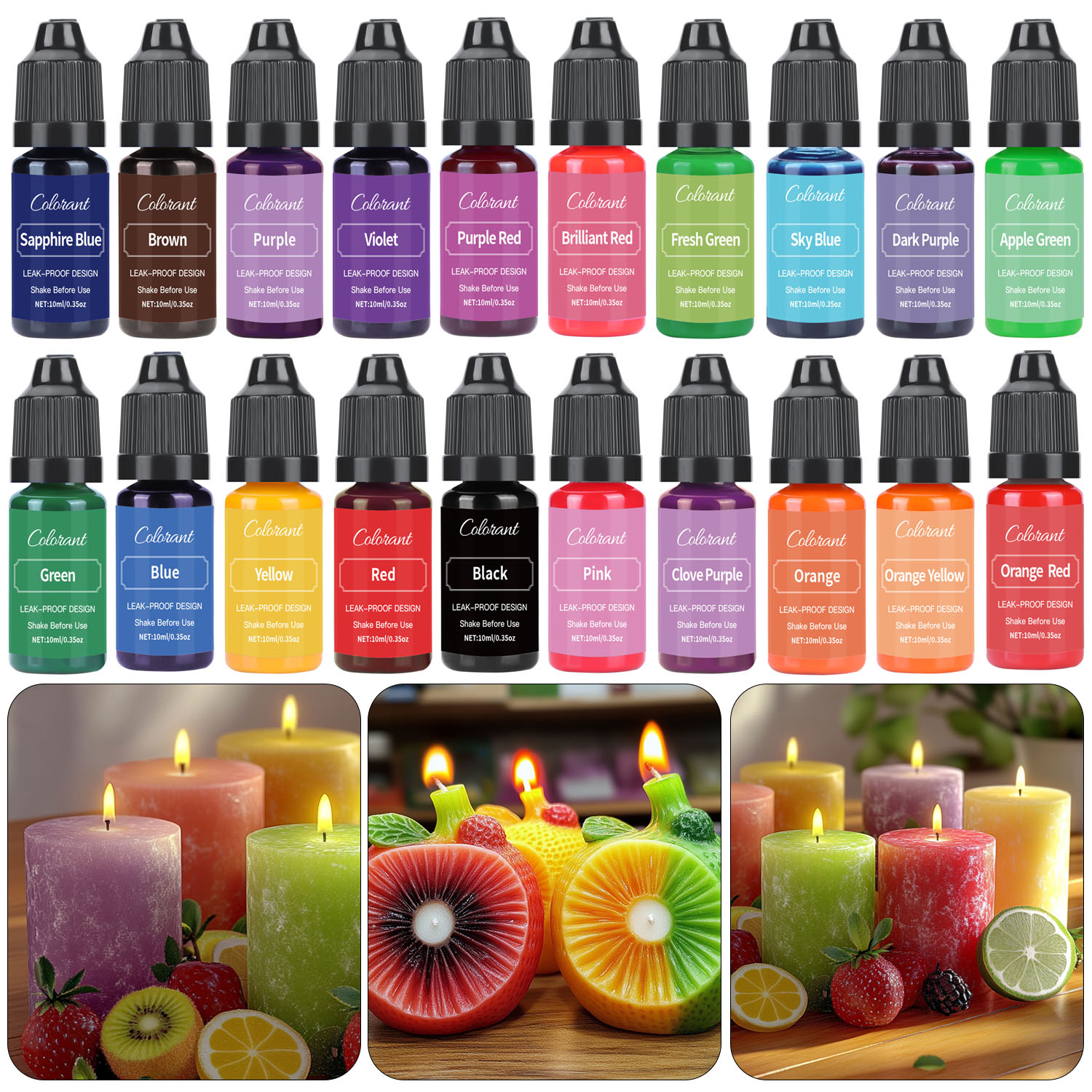 Soap Making Liquid - Colorante per candele liquide per realizzare