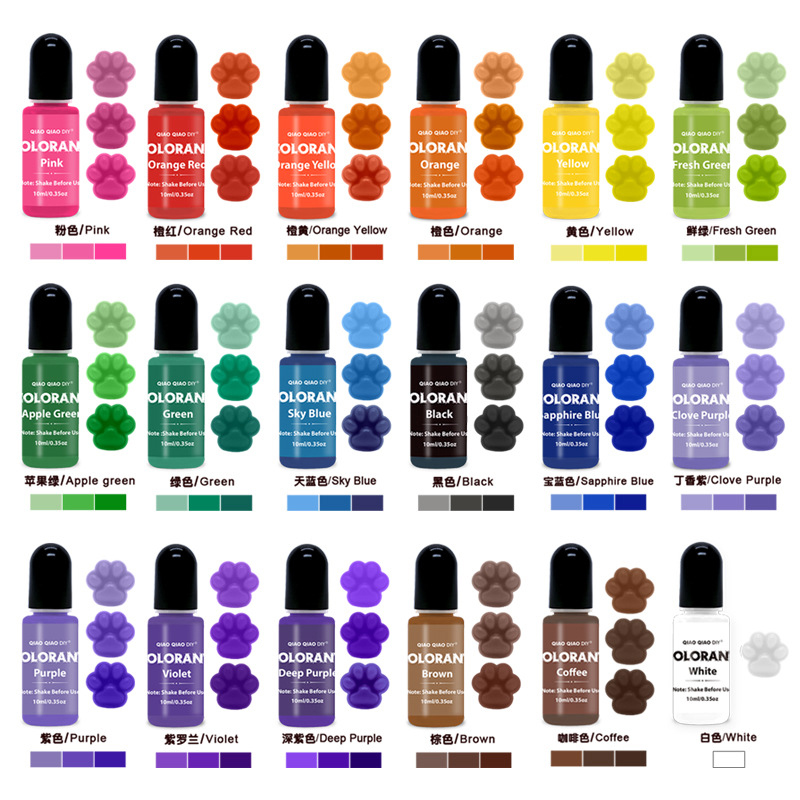 Soap Making Liquid - 20 colori Candela Coloranti Candele di