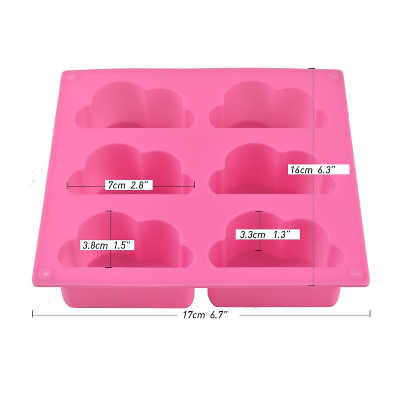 Nuovo stampo in silicone nuvol - Soap Making Books recensione e prezzo