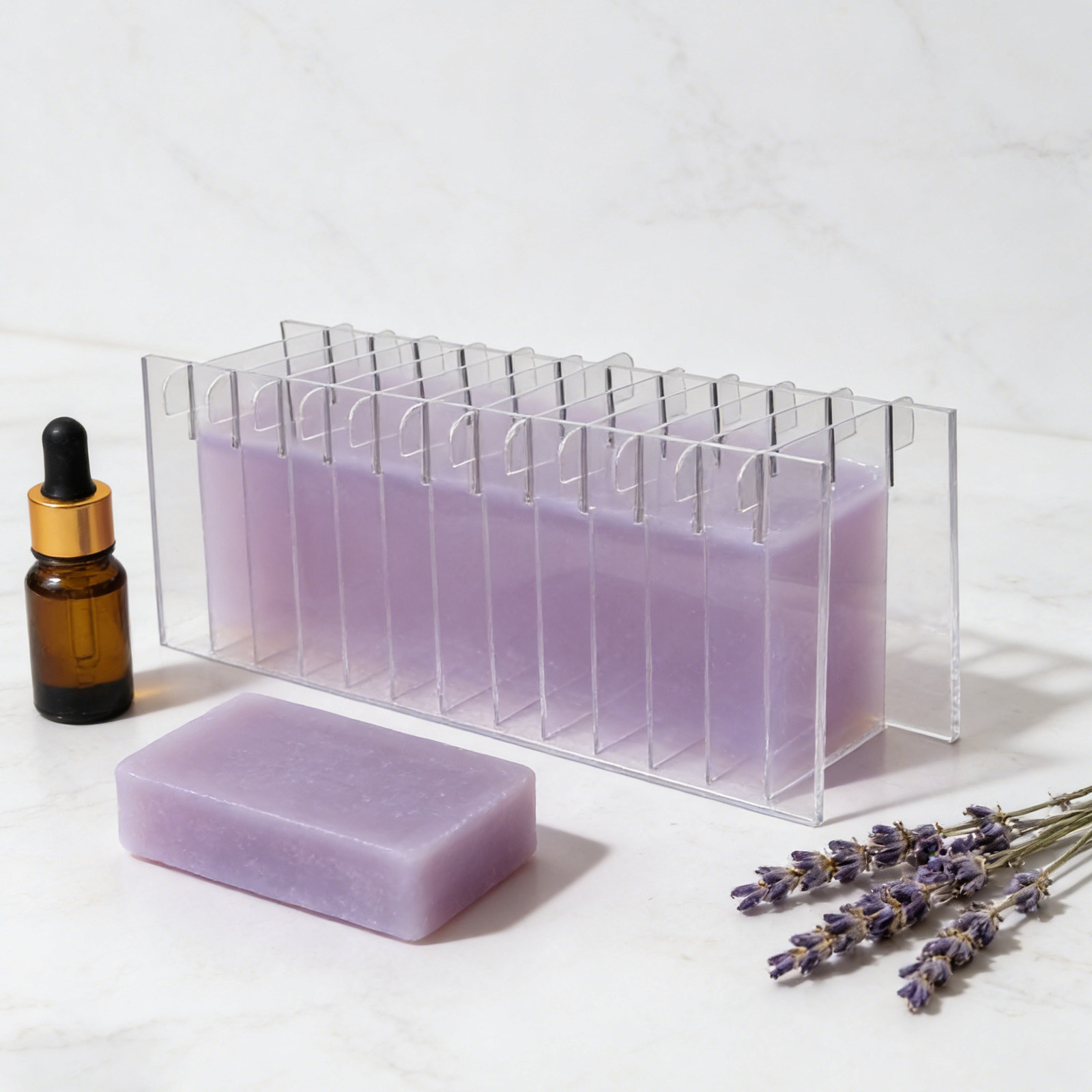 Divisore in acrilico per sapon - Soap Making Books recensione e prezzo