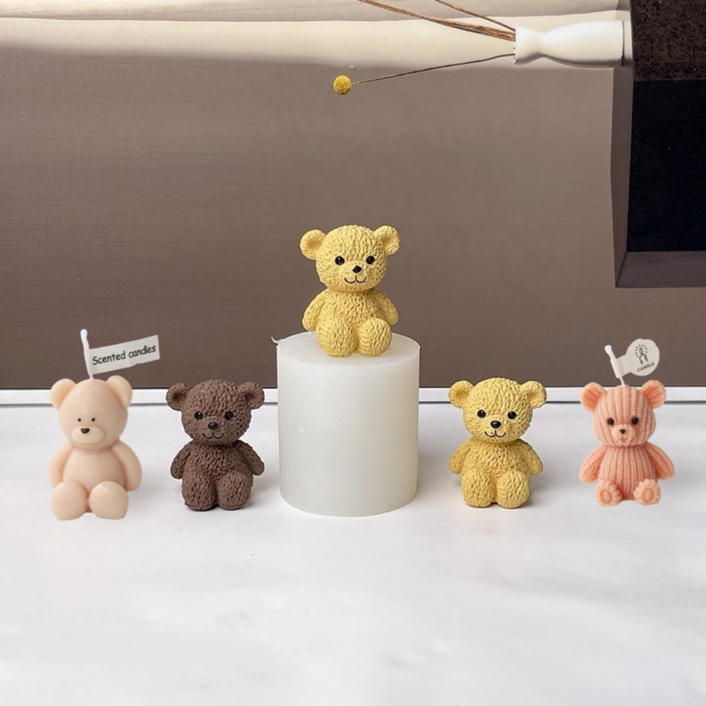 3D Simpatico Orso Candela Che  - Soap Making Chemical recensione e prezzo